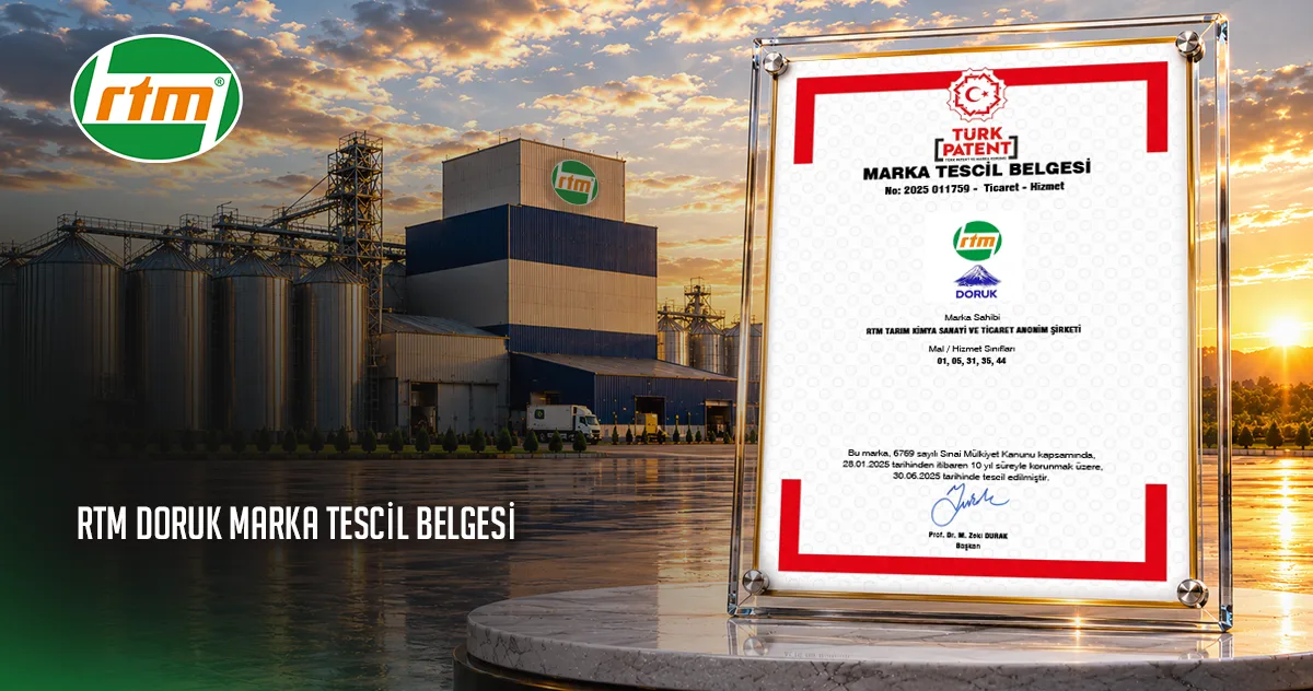 RTM Doruk Marka Tescil Belgesi